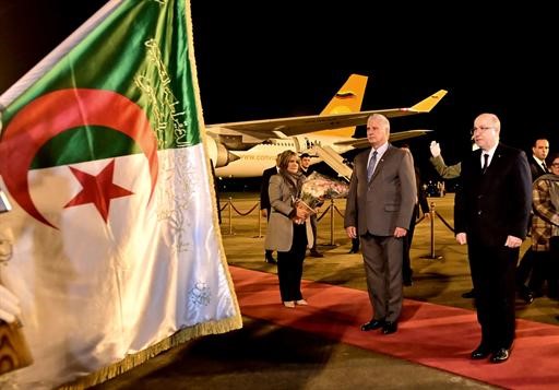 Algerian President Tebboune receives Cuban President Bermúdez