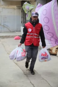 Fatal traffic accident in Tikjda: Algerian Red Crescent grants humanitarian aid