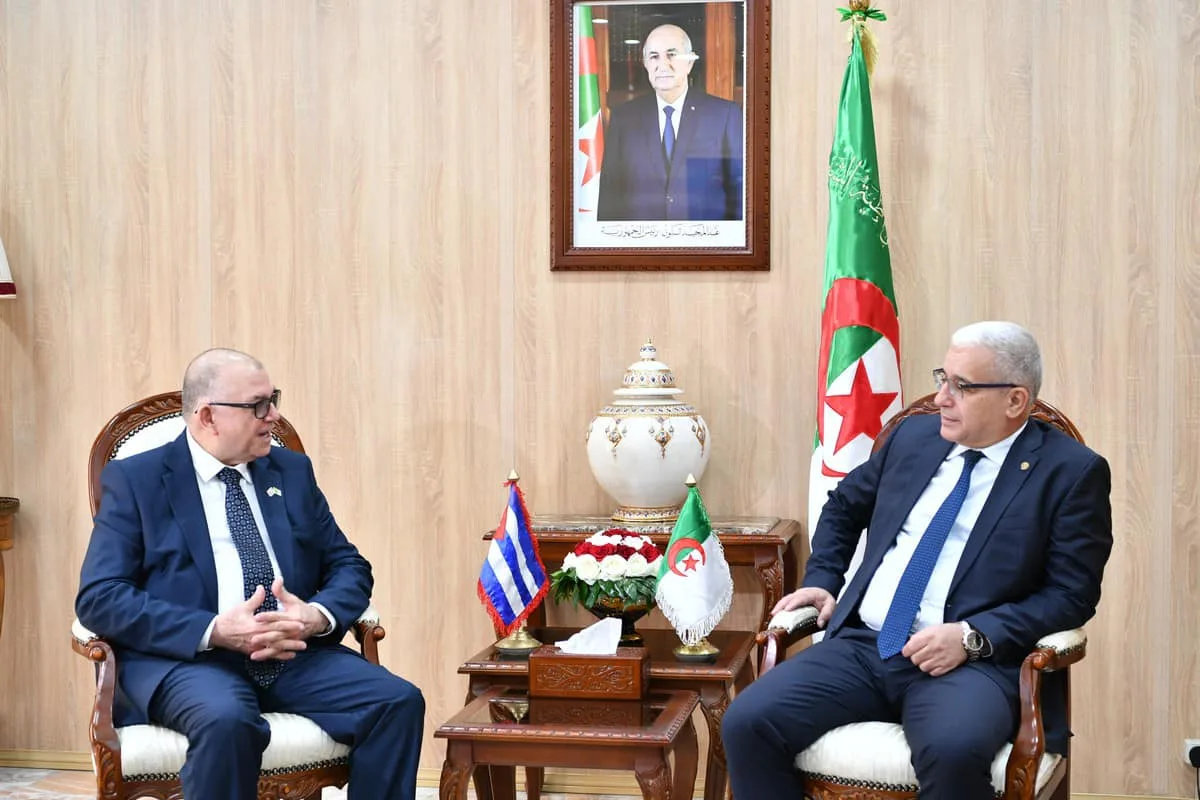 Algerian Assembly Speaker Welcomes Departing Cuban Ambassador Armando Vergara Bueno, Affirming Enduring Friendship, Commitment to Strengthen Bilateral Ties