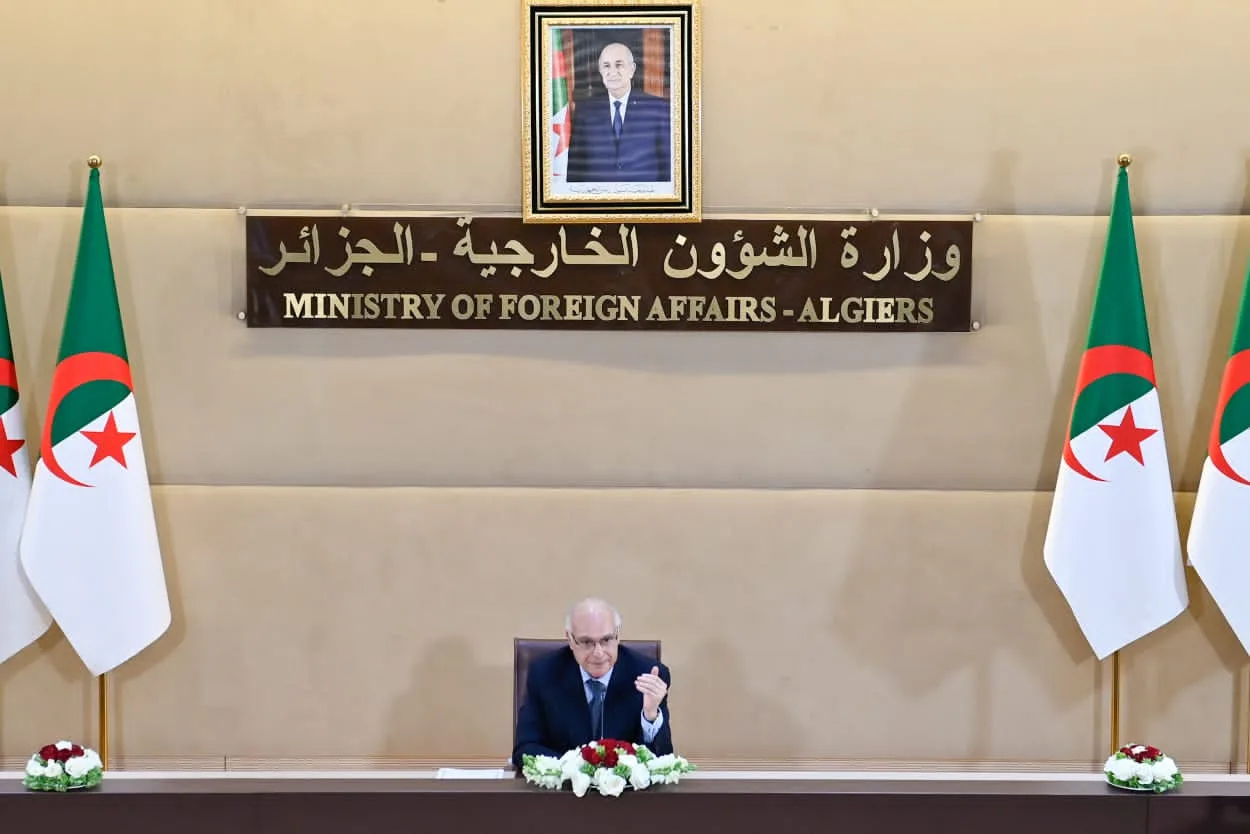 Algerian FM Attaf: "The Palestinian Cause Remains a Top Priority for Algeria"