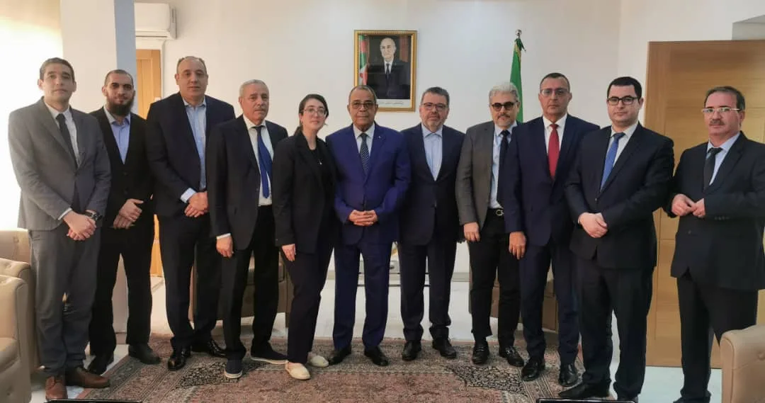 Industry Minister Aoun Receives Delegation from UNOP