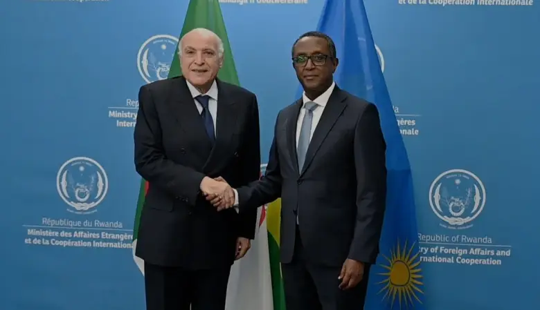 Algerian FM Attaf Receives Phone Call from Rwandan Counterpart