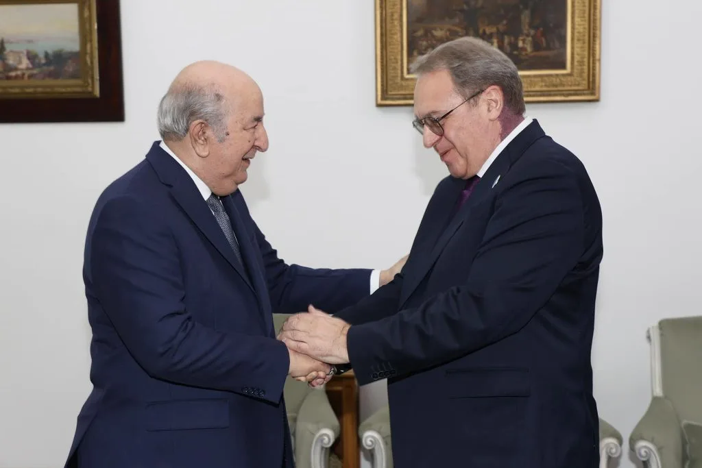 Algerian President Tebboune Holds Talks with Russian Deputy Foreign Minister