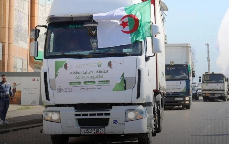 El-Baraka Solidarity Caravan: Providing Aid to Flood-Affected Communities in Algeria, Gaza