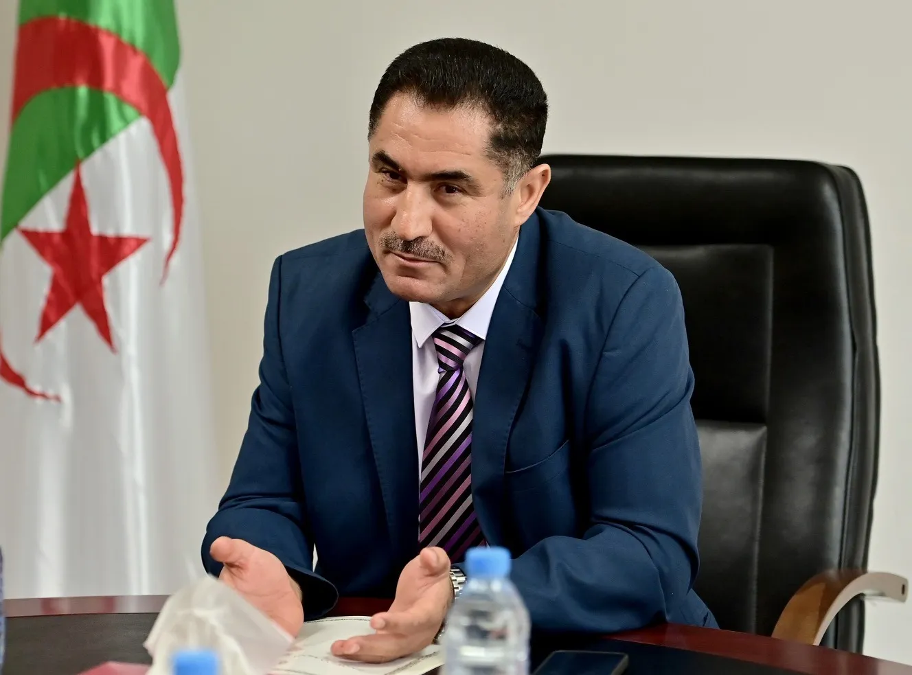 Minister of Communication Laagab, Presidency Directorate Extend Condolences on Passing of Mohamed Merzougui