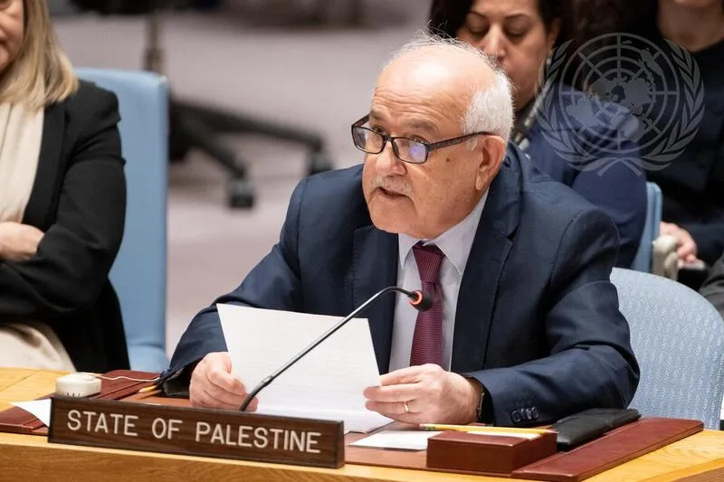 Palestinian Representative Commends Algeria's Support in New York