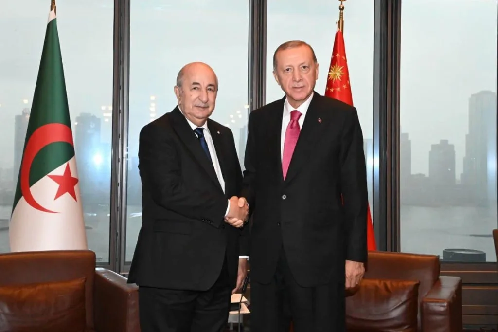 President Tebboune Receives Phone Call from Turkish Counterpart Erdogan on Eid Al-Fitr