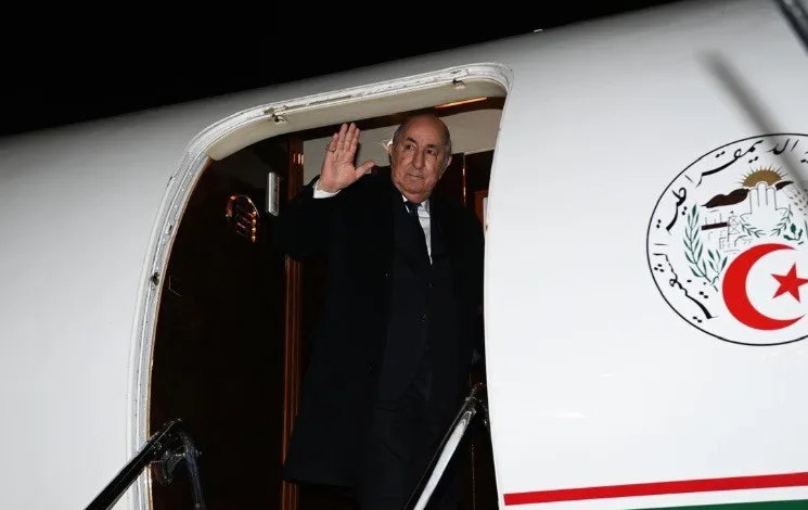 President Tebboune Returns to Algiers