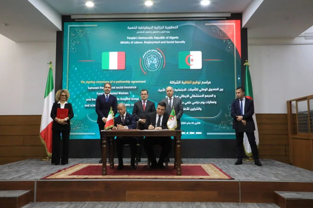 Algerian National Social Insurance Fund for Salaried Workers, Italian San Donato Group Forge Medical Care Partnership