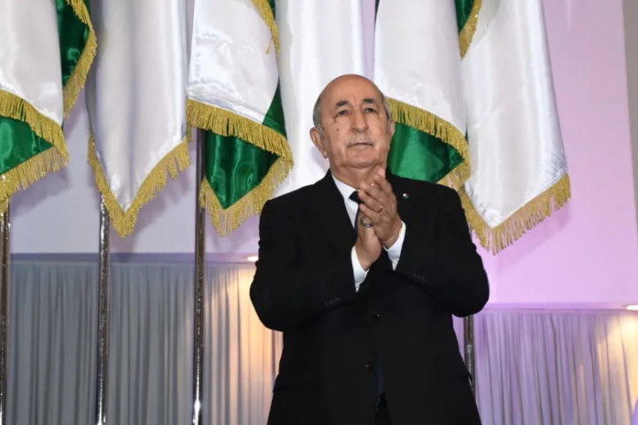 Algerian President Tebboune Chairs Meeting with Political Party Leaders