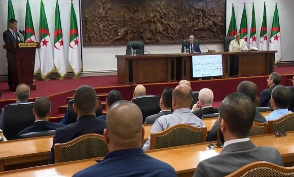 Algerian President Tebboune Meets Notables and Civil Society Representatives in Khenchela