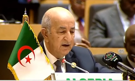 Algerian President Tebboune's Address at the 33rd Arab Summit: Championing the Palestinian Cause, Advocating for Unity, and Mobilizing Support for Arab Solidarity