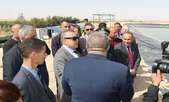 Khenchela: Minister Merad Inspects Agricultural Area of Cosider Agrico