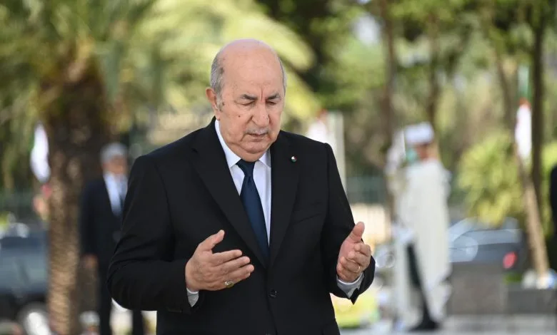 Algerian President Tebboune Offers Condolences on Death of Iranian President