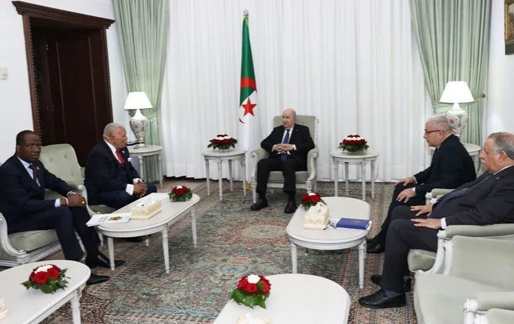 President Tebboune Receives Letter from Congolese Counterpart