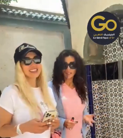 Golden Generic: Nadine Al Rassi Marvels at Algerian Zellige During Casbah Excursion with Salma Ghazali