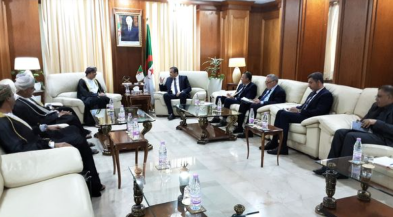 Algeria/Oman: Minister Arkab Meets with Abraj Energy Services CEO, Omani Business Delegation