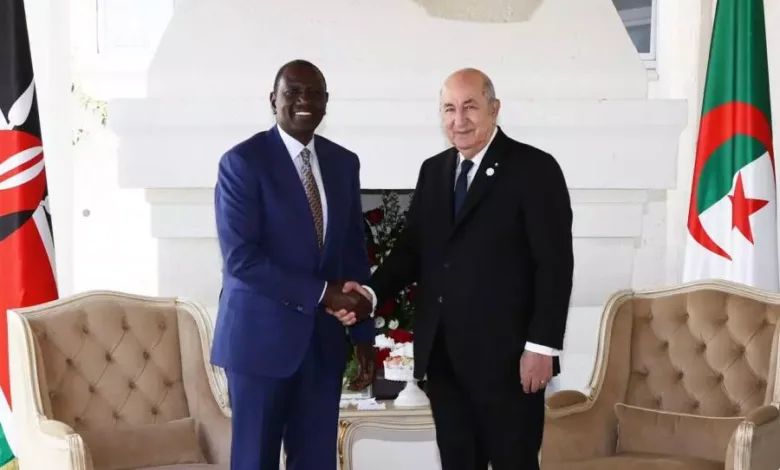 G7 Summit: President Tebboune Meets with Kenyan Counterpart William Ruto