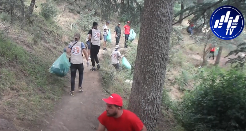 Ooredoo Algeria, Volunteer Action Association Lead Major Cleanup Effort at Theniet El Had National Park