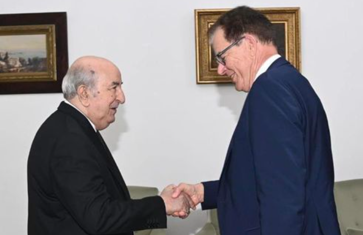 President Tebboune Meets with Director General of UN Industrial Development Organization