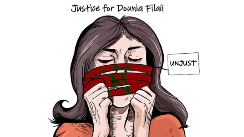 Dounia Filali Details Arbitrary Arrest, Continued Harassment in France Despite Refugee Status