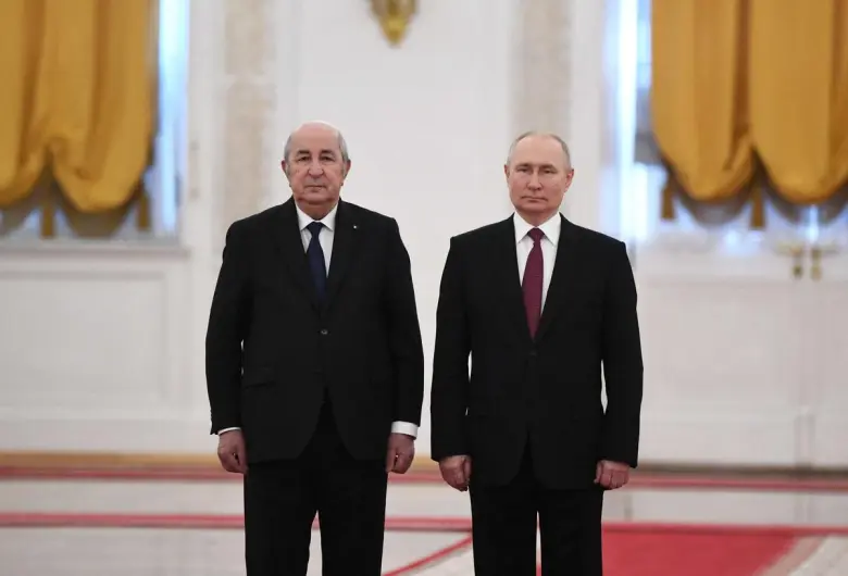 President Tebboune Extends Condolences to President Putin on Passing of Russian Ambassador to Algeria