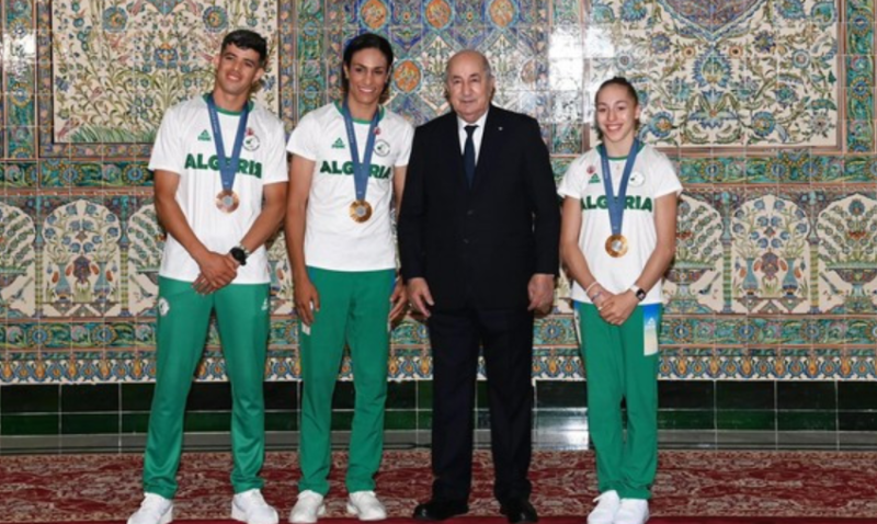 President Tebboune Honors Algeria’s Olympic Medalists: A Celebration of Excellence