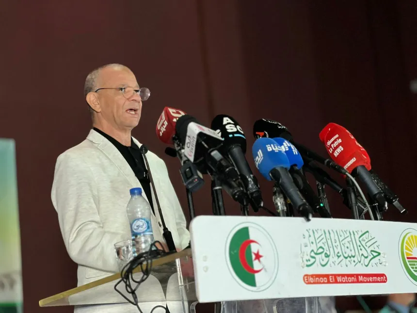 Abdelkader Bengrina Calls for National Unity, Economic Reform, and Inclusive Dialogue to Tackle Algeria's Future