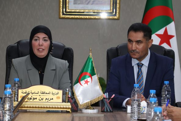 Ministerial Meeting at High Authority for Digitalization Unveils Groundbreaking Projects: CNDPI Website, Algerian Media Gateway Launched by Ministers Benmouloud, Laagab