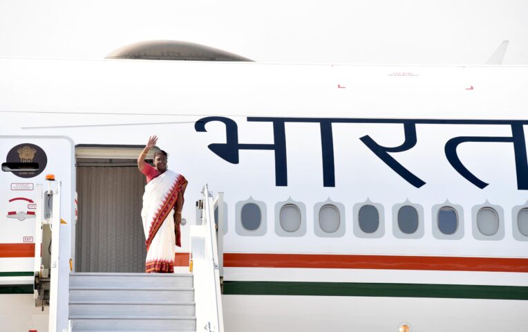 Indian President Droupadi Murmu Begins State Visit to Algeria