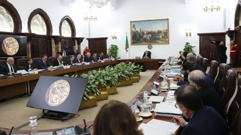 President Tebboune Chairs Cabinet Meeting: Key Decisions on Economic Regulation, Education, and National Heritage