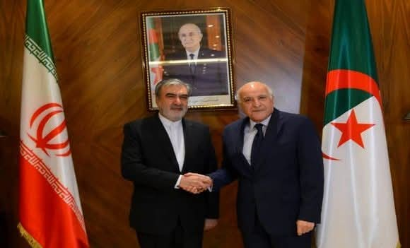 Algeria's FM Attaf Meets Iran’s National Security Commission Head to Bolster Bilateral Cooperation