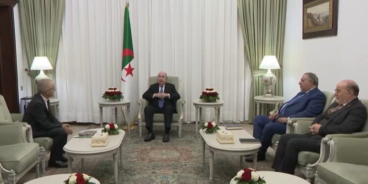 President Abdelmadjid Tebboune Receives Archbishop of Algiers