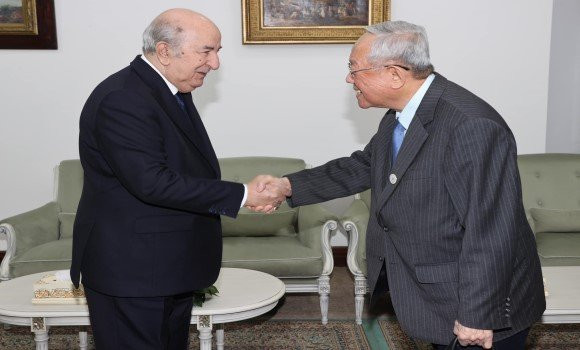 President Tebboune Meets with CEO of Lion Group to Strengthen Investment Ties