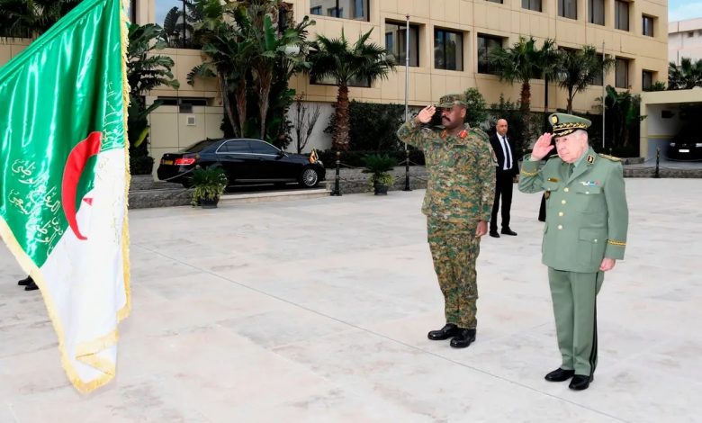 Strengthening Military Ties: General Said Chanegriha Meets Uganda's Defense Chief Muhoozi Kainerugaba