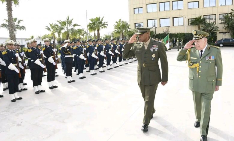 General Saïd Chanegriha Hosts AFRICOM Commander