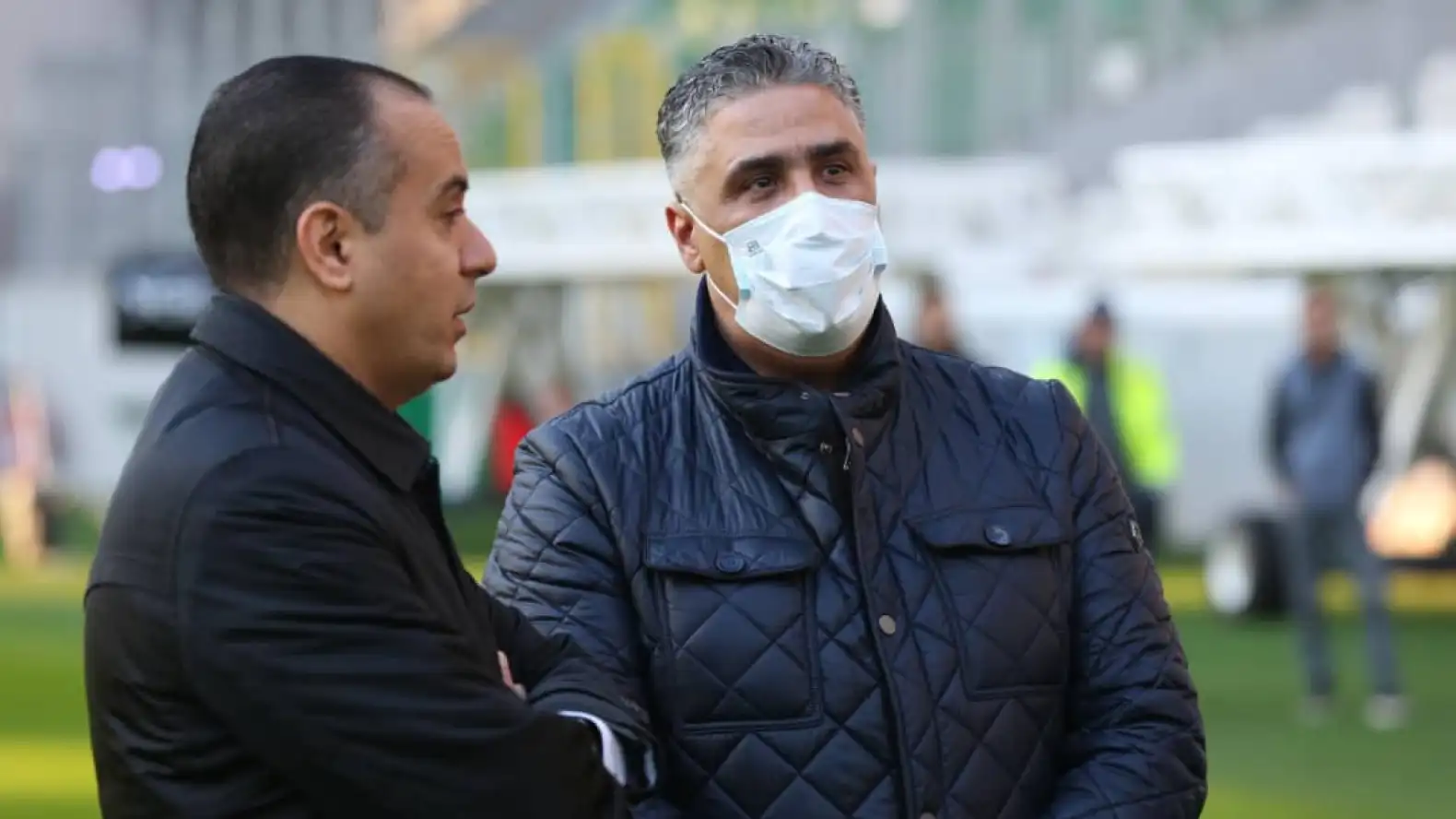 Ministers of Housing and Sports Inspect Ali La Pointe Stadium in Douira After Maintenance Works