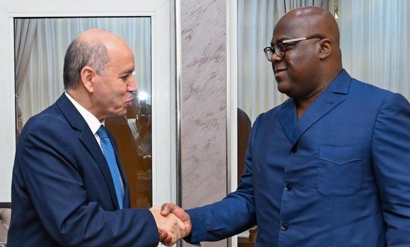 Algerian Envoy Abdelhak Saihi Meets with Congolese President Felix Tshisekedi to Strengthen Bilateral Ties