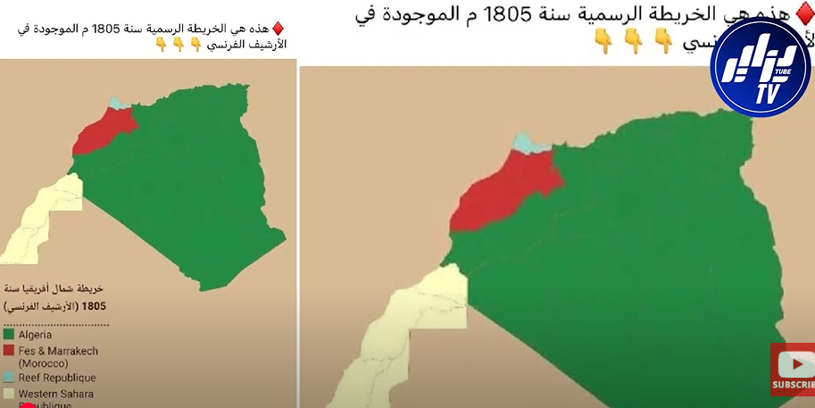 The French 1805 Archive Map Exposes Colonial Legacies, Challenges False Moroccan Claims, and Upholds the Sahrawi and Rif People's Fight for Independence