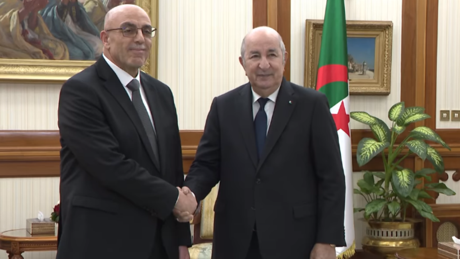 President Tebboune Holds High-Level Talks with MSP Leader Abdelaali Hassani Cherif