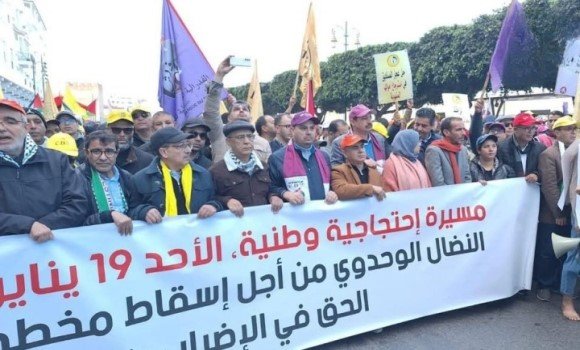 Thousands March in Rabat to Denounce Morocco’s Proposed Strike Law