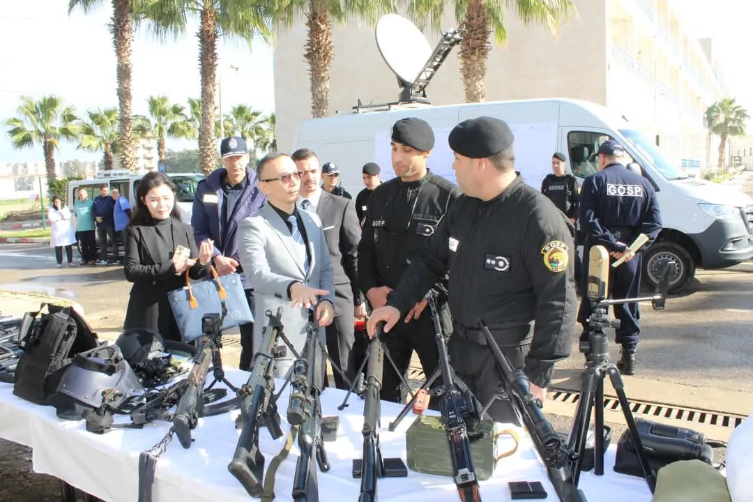 Chinese Police Delegation Visits Algeria’s Elite Special Operations Command