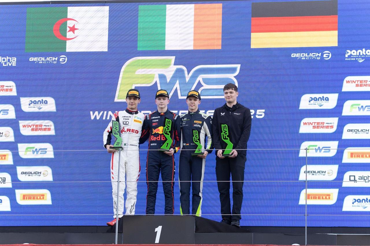 Leo Sami Robinson Shines in Formula 4 Winter Series: Algerian Rising Star Dominates Early Stages